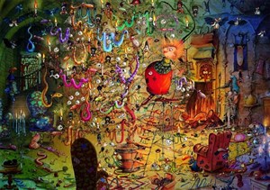 Obrazek Puzzle 1500 Magiczne drzewo, Francois Ruyer