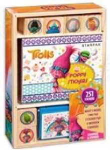 Obrazek Zestaw kreatywny ze stemplami Trolls