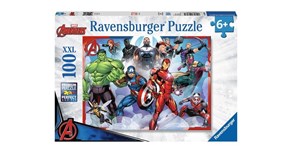 Obrazek Puzzle XXL Avengers Zgromadzenie rysunkowe 100