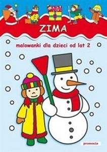 Obrazek Zima Malowanki dla dzieci od lat 2