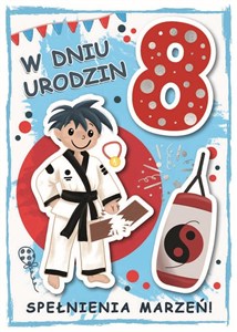 Obrazek Karnet urodziny 8