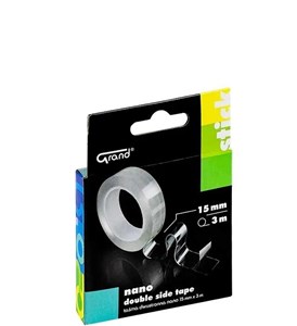 Obrazek Taśma dwustronna Nano 15mmx3m GRAND