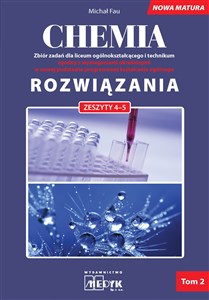 Bild von Rozwiązania Chemia Nowa Matura Tom 2 do zeszytów chemia zbiór zadań 4-5