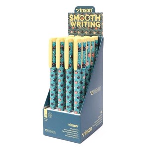 Bild von Długopis z zatyczką Fashion Koty niebieski (20szt)