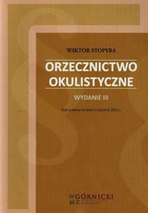 Obrazek Orzecznictwo okulistyczne