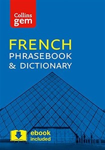 Obrazek Collins Gem French Phrasebook and Dictionary