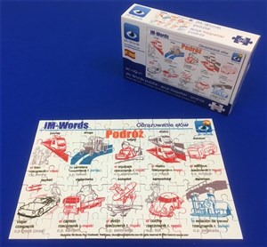 Bild von iM-Words Puzzle 120 Hiszpański - Podróż