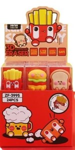 Bild von Gumka do ścierania Fast Food (24szt)