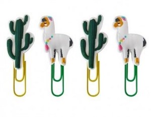 Obrazek Spinacze Lama Kaktus