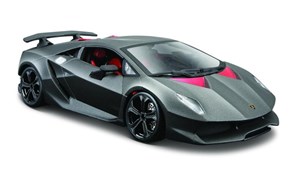 Obrazek Lamborghini Sesto Elemento Met Grey 1:24 BBURAGO