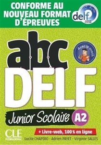 Obrazek ABC DELF A2 junior scolaire książka + CD