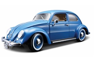 Bild von VW Kafert-Beetle Blue 1:18 BBURAGO