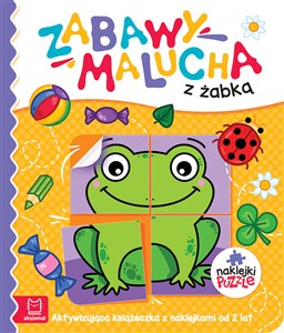Bild von Zabawy malucha z żabką Aktywizująca książeczka z naklejkami