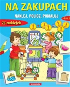 Bild von Na zakupach naklejanki Naklej, policz, pomaluj