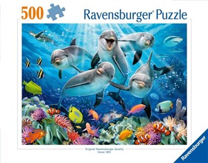 Bild von Puzzle 2D 500 Delfiny