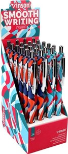 Obrazek Długopis automat. Fashion K38 niebieski (24szt)