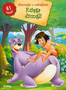 Obrazek Księga dżungli Historyjka z naklejkami