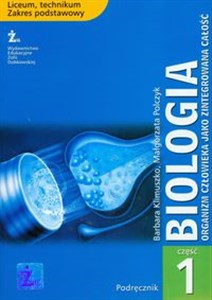 Bild von Biologia Podręcznik Część 1 Organizm człowieka jako zintegrowana całość. Liceum, technikum, zakres podstawowy