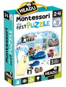 Obrazek Montessori Moje Pierwsze Puzzle- Biegun