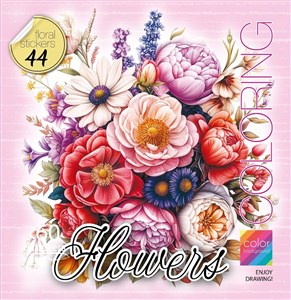 Bild von Kolorowanka z naklejkami 200x200 Kwiaty róż