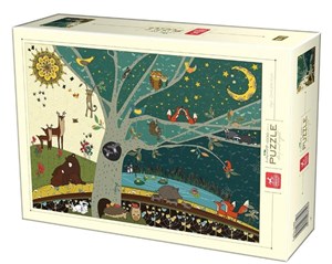 Bild von Puzzle 1000 Natura - Dzień i noc