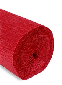 Obrazek Krepina 50x250cm 180g czerwona intensywna