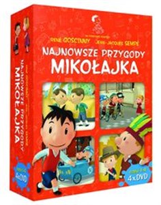 Obrazek Najnowsze Przygody Mikołajka box 4DVD