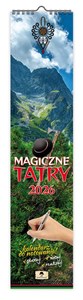 Bild von Kalendarz 2026 ścienny paskowy wąski Magiczne Tatry KPW V4