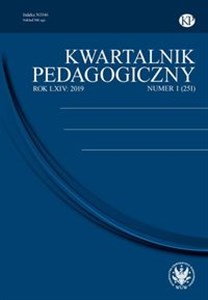 Bild von Kwartalnik Pedagogiczny 2019/1 (251)