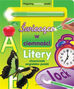 Obrazek Świecące w ciemności Litery słowniczek angielsko-polski Magiczny świetlny pisak!