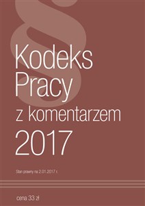 Bild von Kodeks Pracy z komentarzem 2017