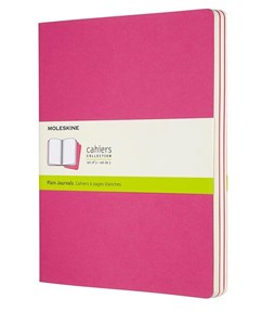 Obrazek Zestaw 3 zeszytów Cahier Journals 19x25 gładki