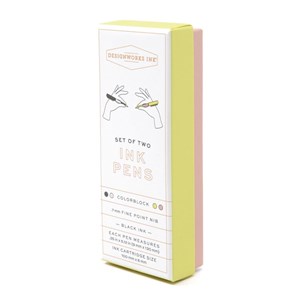 Obrazek Zestaw 2 długopisów Off White&Taupe w pudełku