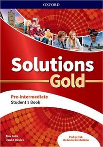 Bild von Solutions Gold Pre-Intermediate Podręcznik Szkoła ponadpodstawowa i ponadgimnazjalna