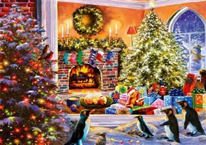 Bild von Puzzle 1000 Magiczny obraz świąt