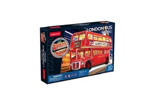 Obrazek Puzzle 3D Londyński autobus