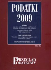 Obrazek Podatki 2009