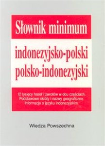 Obrazek Słownik minimum indonezyjsko-polski polsko-indonezyjski