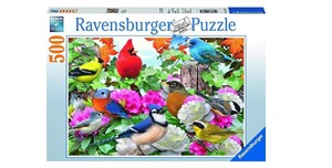 Bild von Puzzle 500 Ogrodowe ptaki