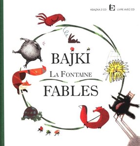 Obrazek Bajki La Fontaine Fables z płytą CD