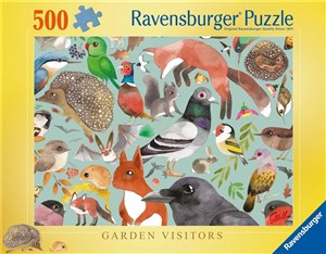 Obrazek Puzzle 2D 500 Mieszkańcy ogrodów