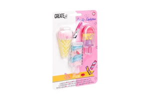 Obrazek Błyszczyk do ust Candy lód 3szt CREATE IT!