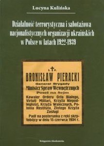 Bild von Działalność terrorystyczna i sabotażowa nacjonalistycznych organizacji ukraińskich w Polsce w latach 1922-1939