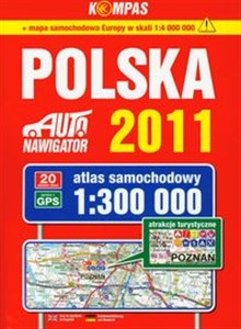 Obrazek Polska atlas samochodowy 1:300 000