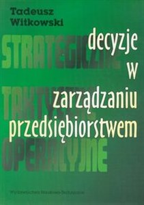 Bild von Decyzje w zarządzaniu przedsiębiorstwem