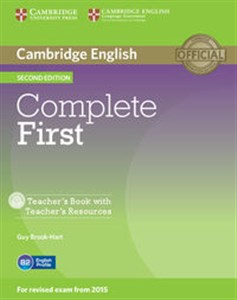 Obrazek Complete First Teacher's Book with Teacher's Resources +CD