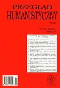 Obrazek Przegląd humanistyczny 5/6/2011