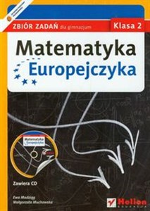 Obrazek Matematyka Europejczyka 2 Zbiór zadań + CD Gimnazjum