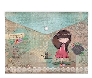 Bild von Teczka kopertowa A4 PP z zatrzaskiem ANEKKE