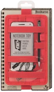Obrazek Bookaroo Notebook tidy - organizer na notes - czerwony